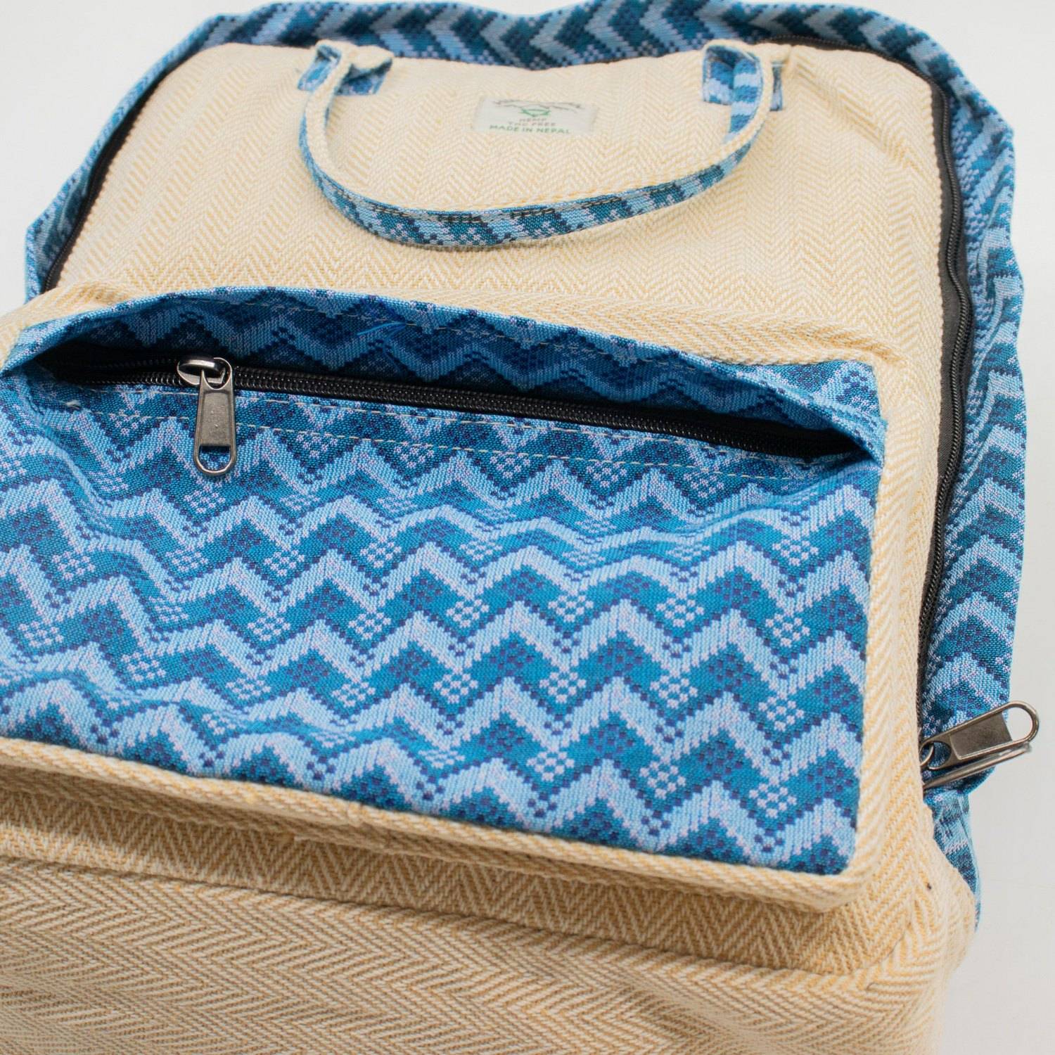 Large Kathmandu Dhaka Cotton & Hemp Backpack7