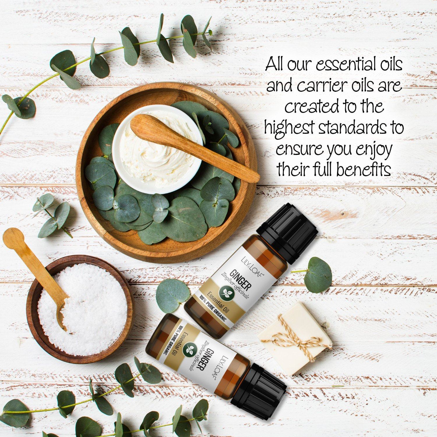 Lily & Loaf Organic Ginger Essential Oil – 10ml2