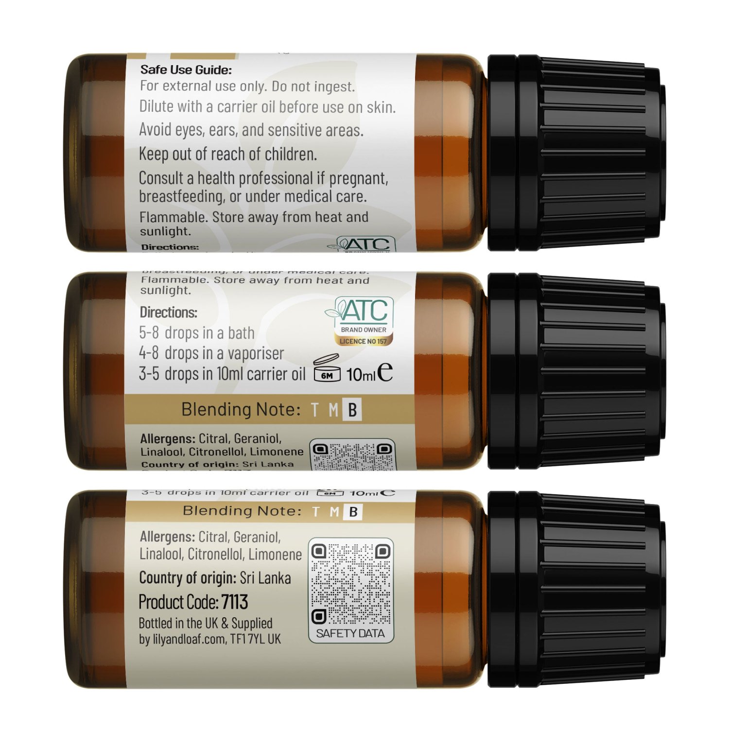 Lily & Loaf Organic Ginger Essential Oil – 10ml3