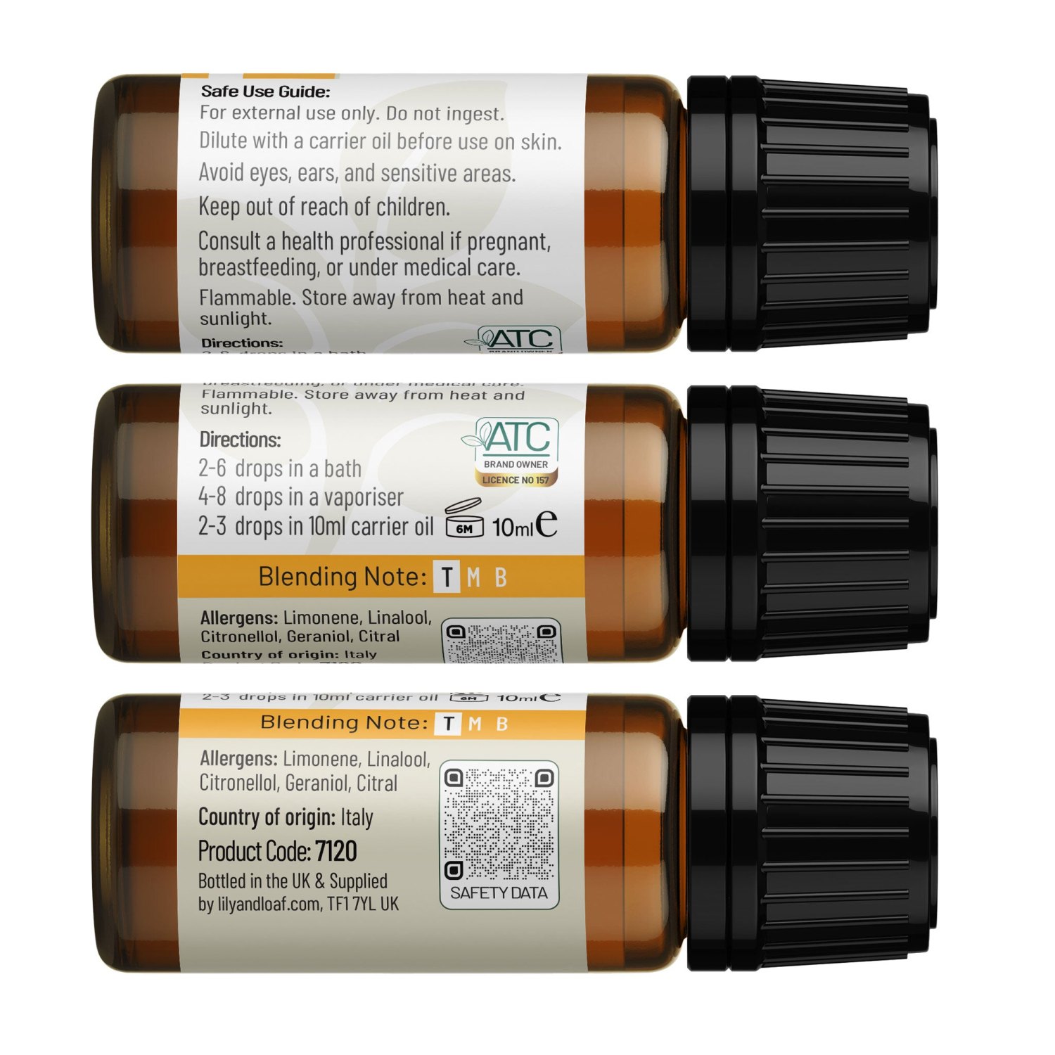 Lily & Loaf Organic Red Mandarin Essential Oil – 10ml3
