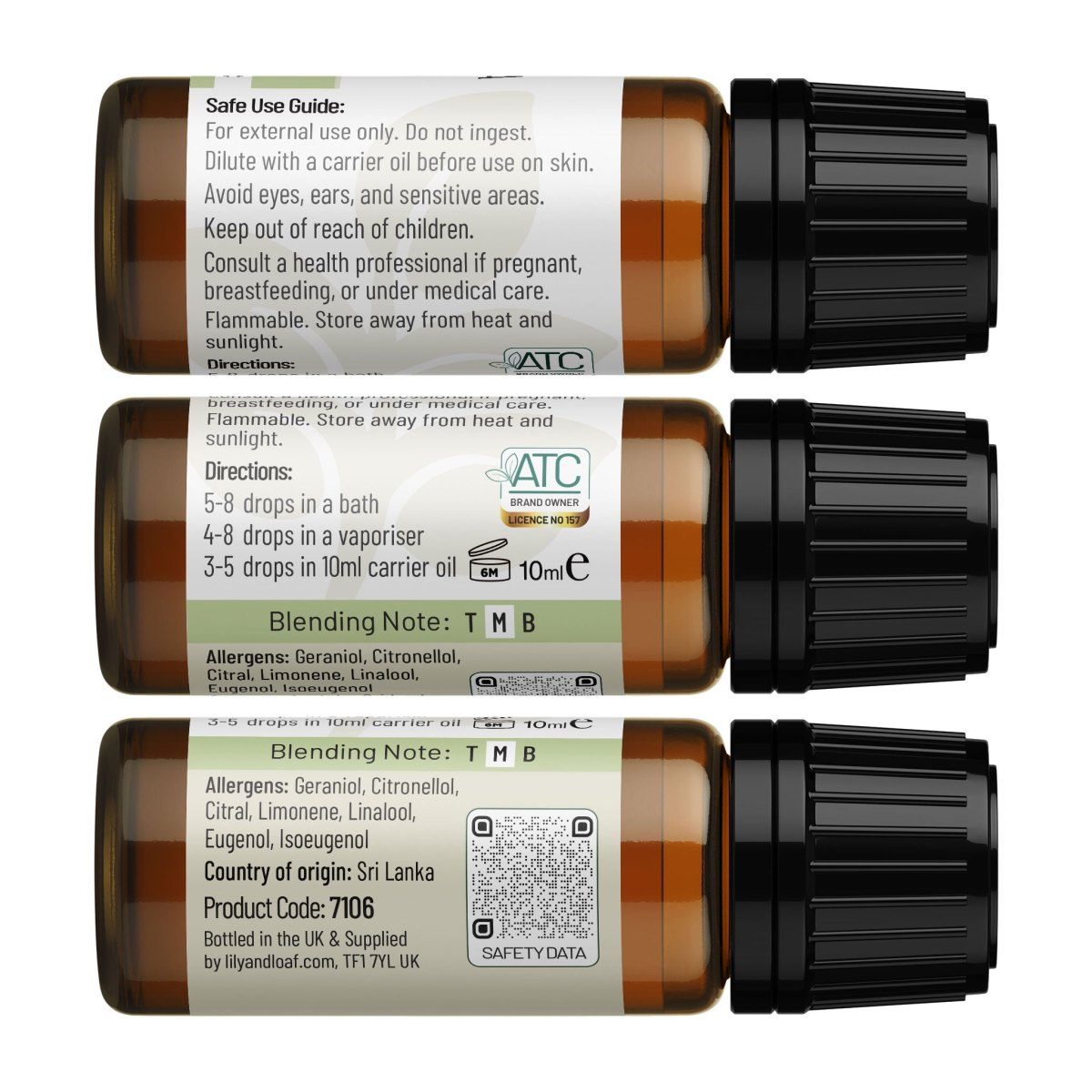 Lily & Loaf Organic Citronella Essential Oil – 200ml2