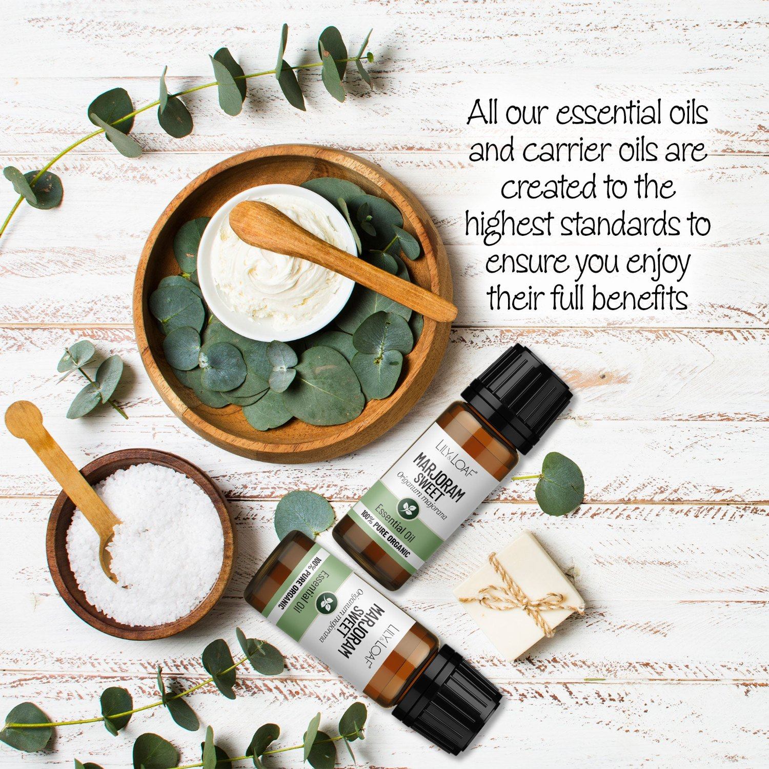 Lily & Loaf Organic Sweet Marjoram Essential Oil – 10ml2