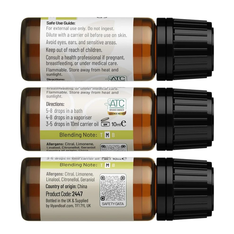 Lily & Loaf Organic May Chang Essential Oil – 10ml3