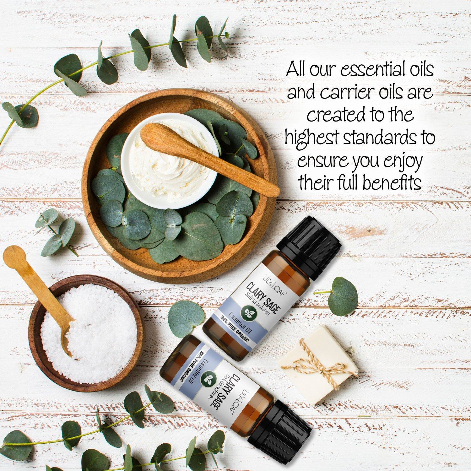 Lily & Loaf Organic Clary Sage Essential Oil – 10ml2