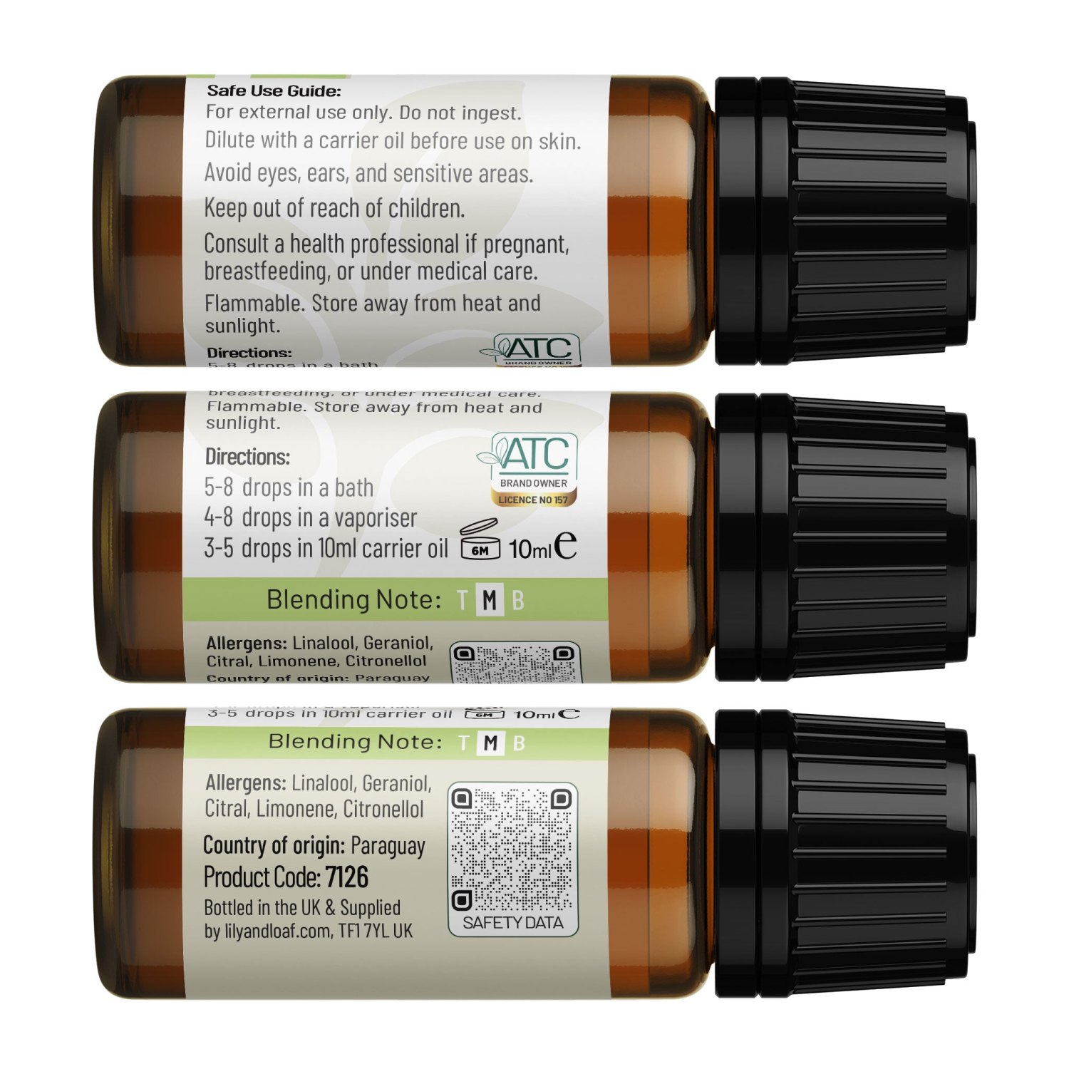 Lily & Loaf Organic Petitgrain Essential Oil – 10ml3