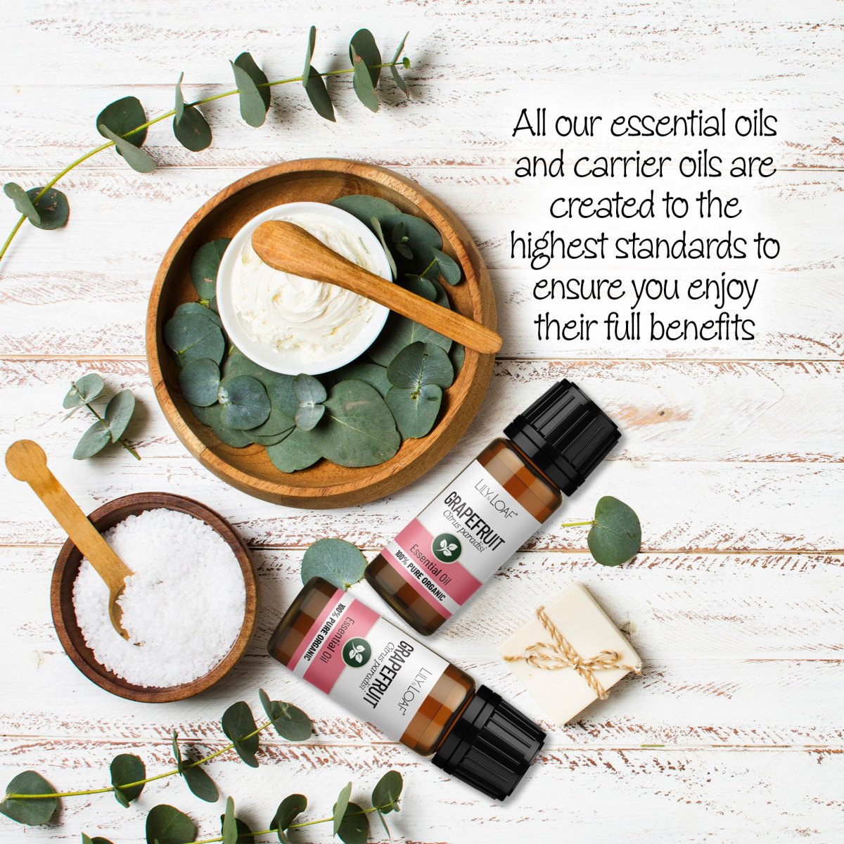Lily & Loaf Organic Grapefruit Essential Oil – 50ml1