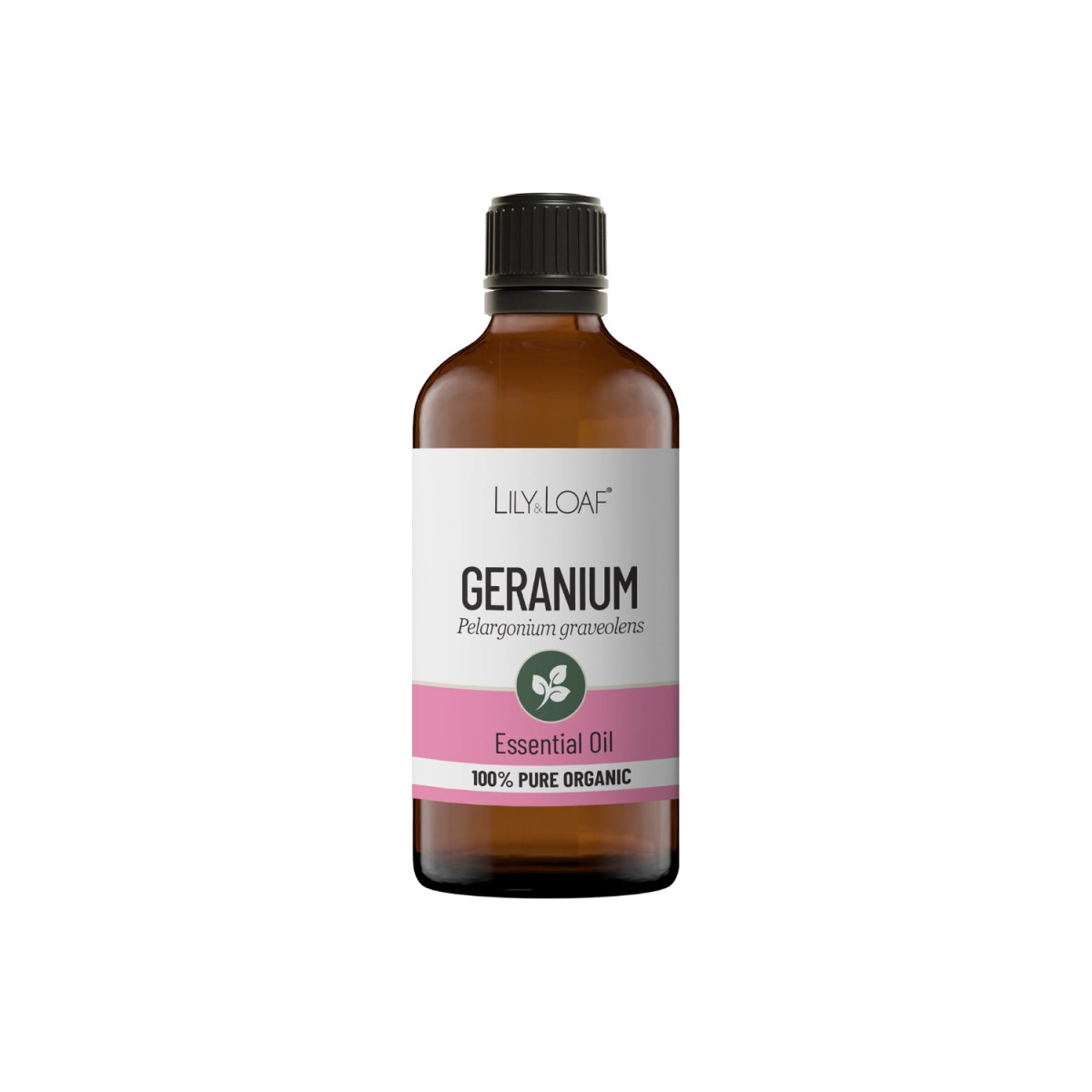 Lily & Loaf Organic Geranium Essential Oil – 50ml