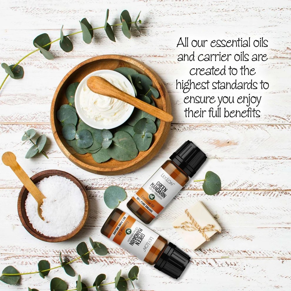 Lily & Loaf Organic Green Mandarin Essential Oil – 10ml2