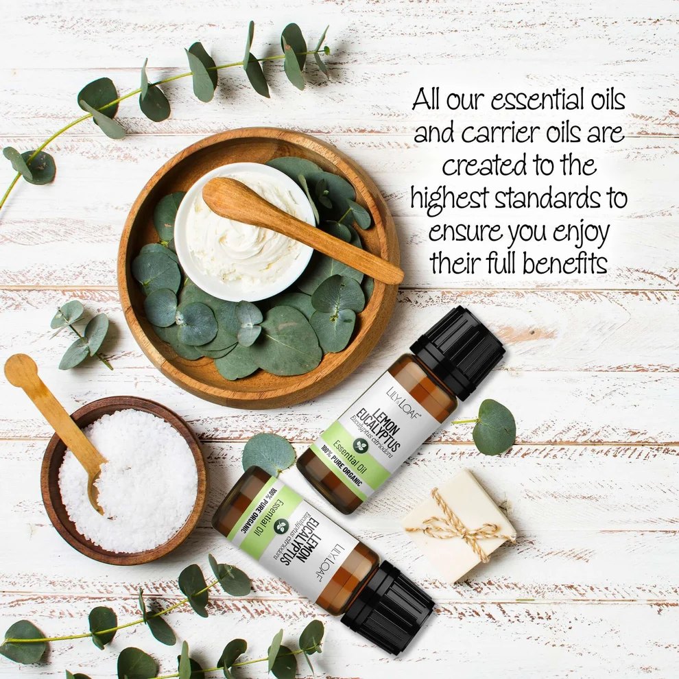 Lily & Loaf Organic Lemon Eucalyptus Essential Oil – 10ml2
