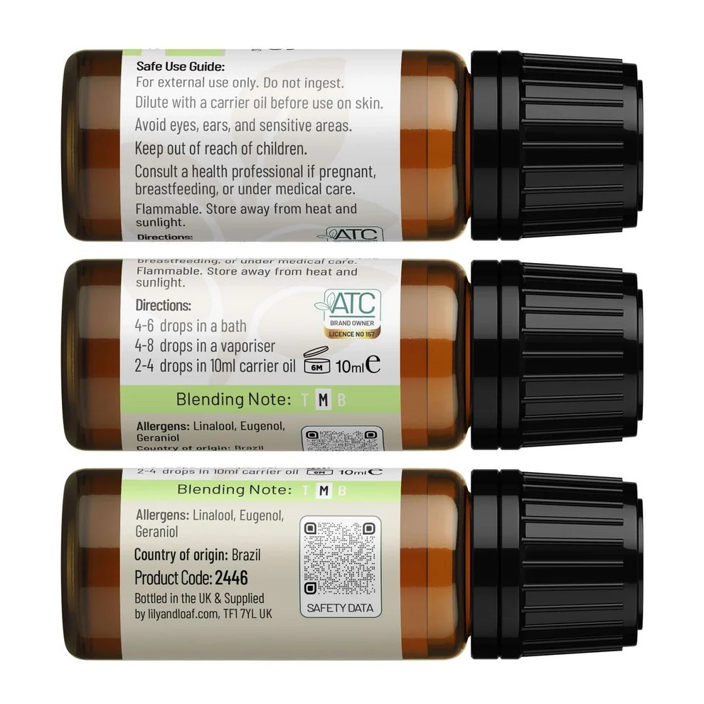 Lily & Loaf Organic Lemon Eucalyptus Essential Oil – 10ml3