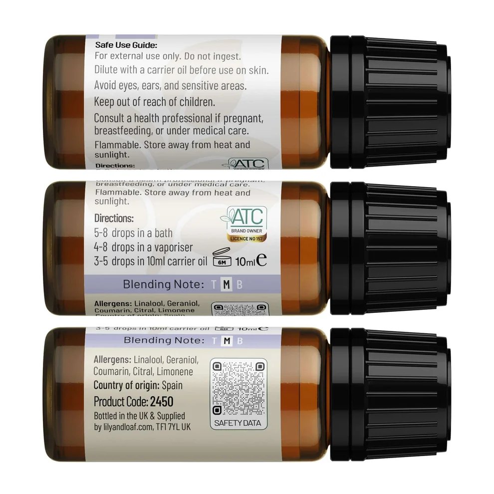 Lily & Loaf Organic Spike Lavender Essential Oil – 10ml3