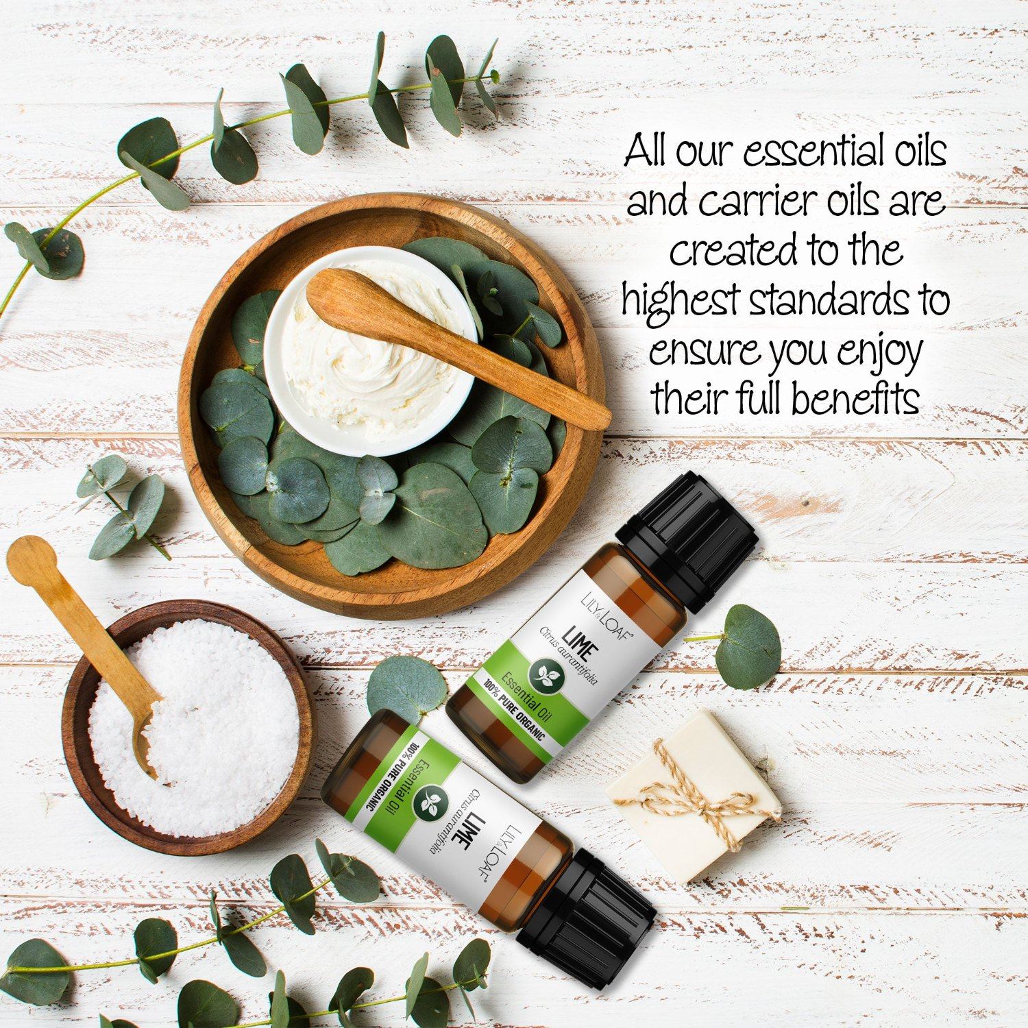Lily & Loaf Organic Lime Essential Oil – 10ml2