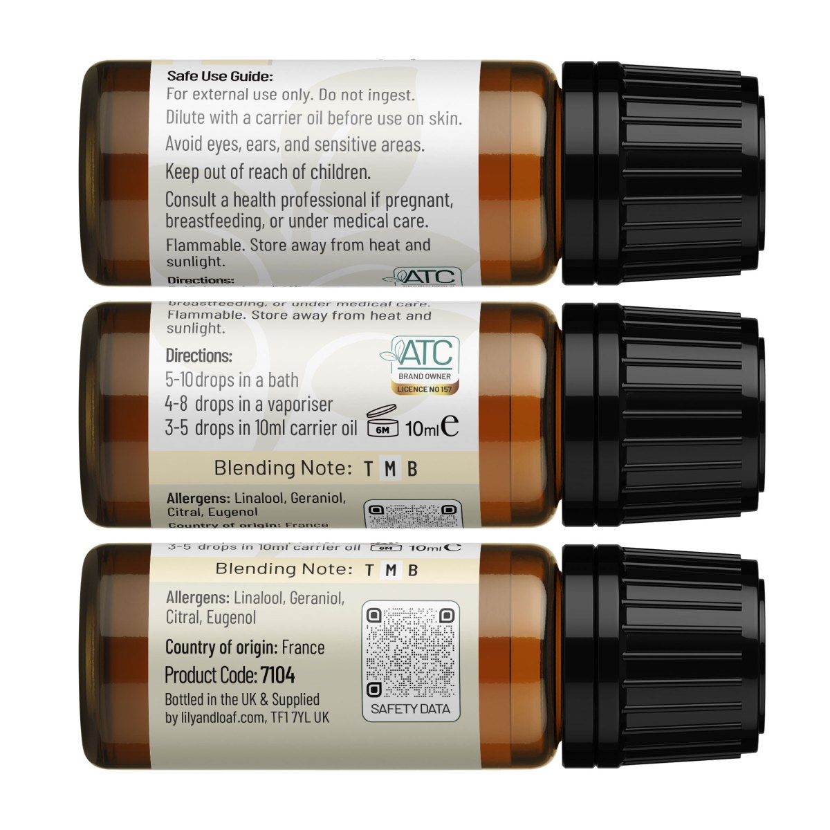 Lily & Loaf Organic Roman Chamomile Essential Oil – 50ml2