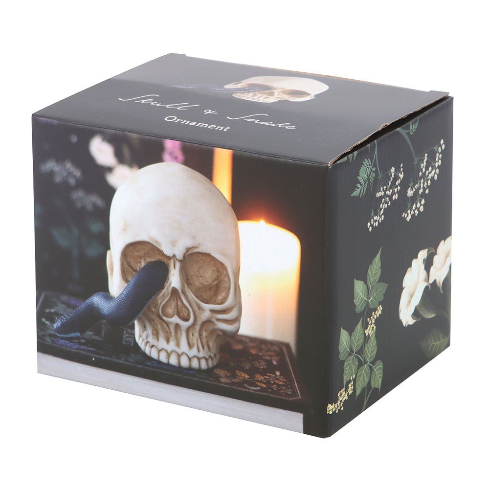 Skull & Snake Gothic Ornament3