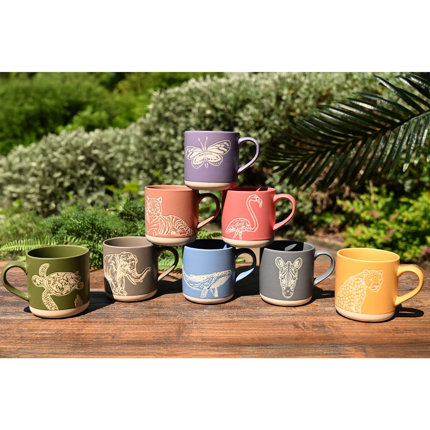 Naturecraft Elephant Stoneware Mug – Grey (390ml)4