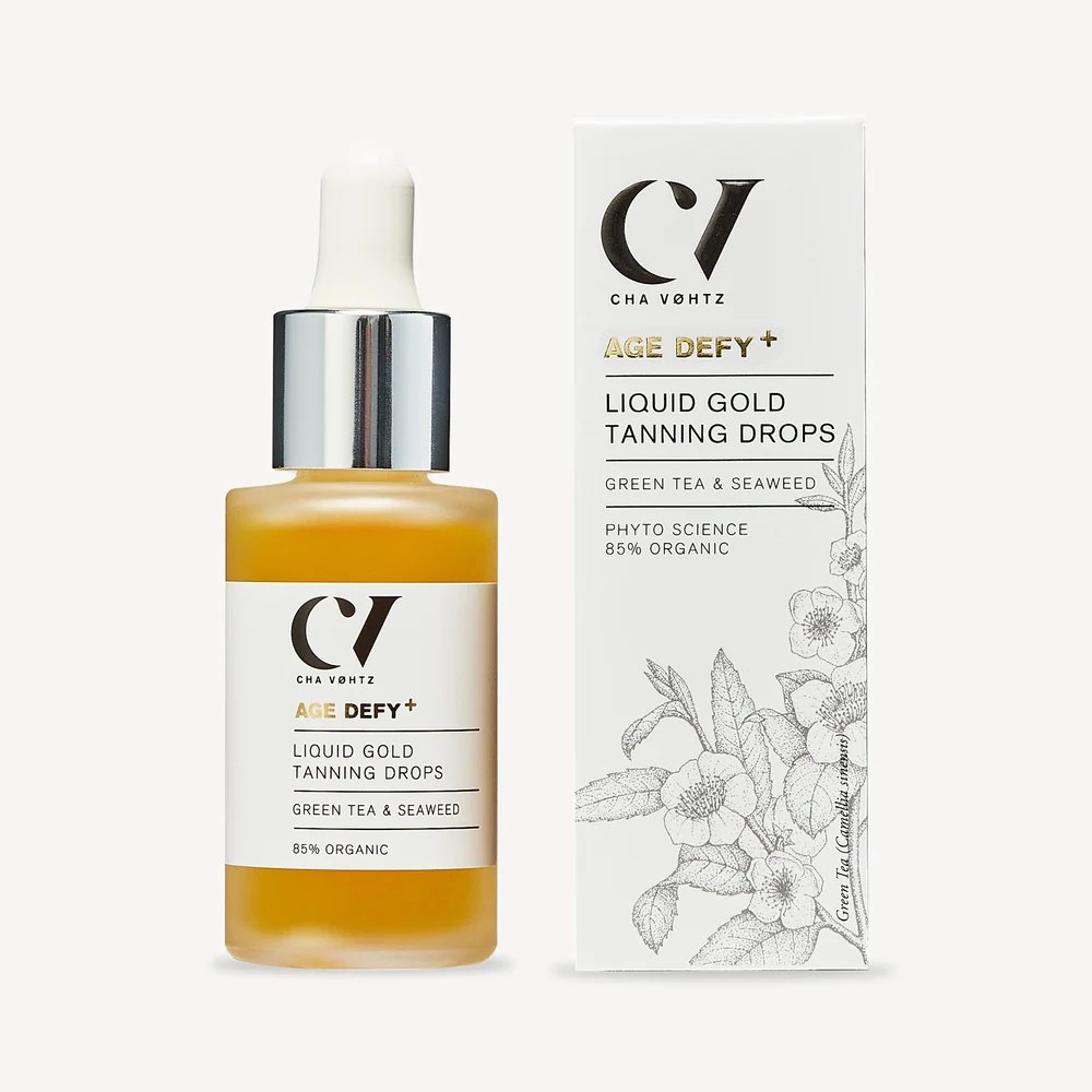 Green People Age Defy+ Liquid Gold Tanning Drops