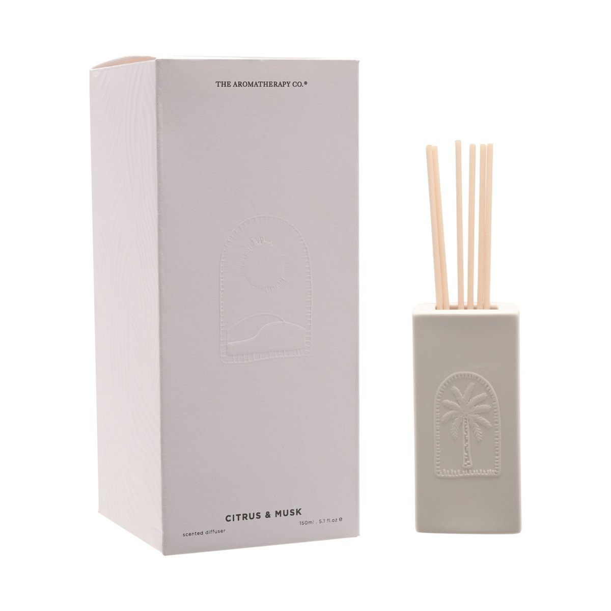 The Aromatherapy Co Sunset Citrus & Musk Reed Diffuser – 150ml
