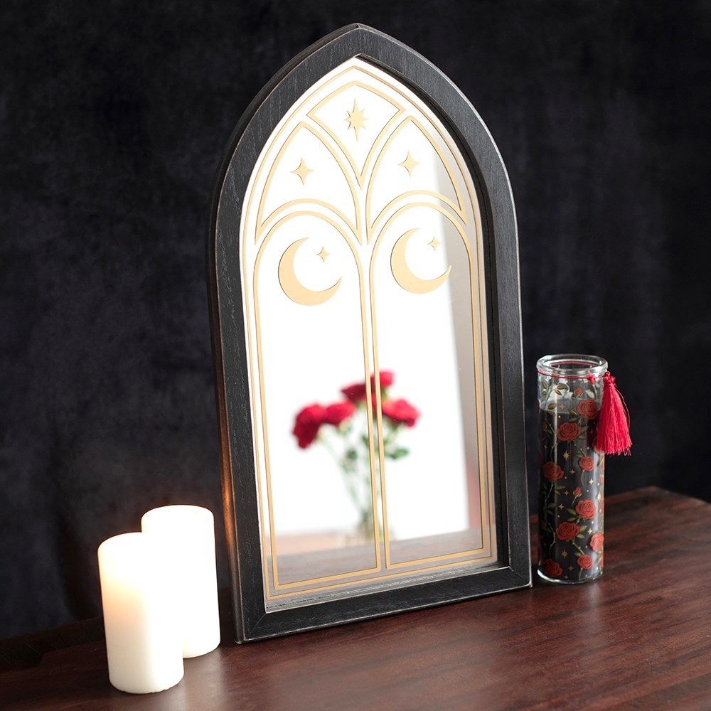 Gothic Cathedral Arch Wall Mirror1