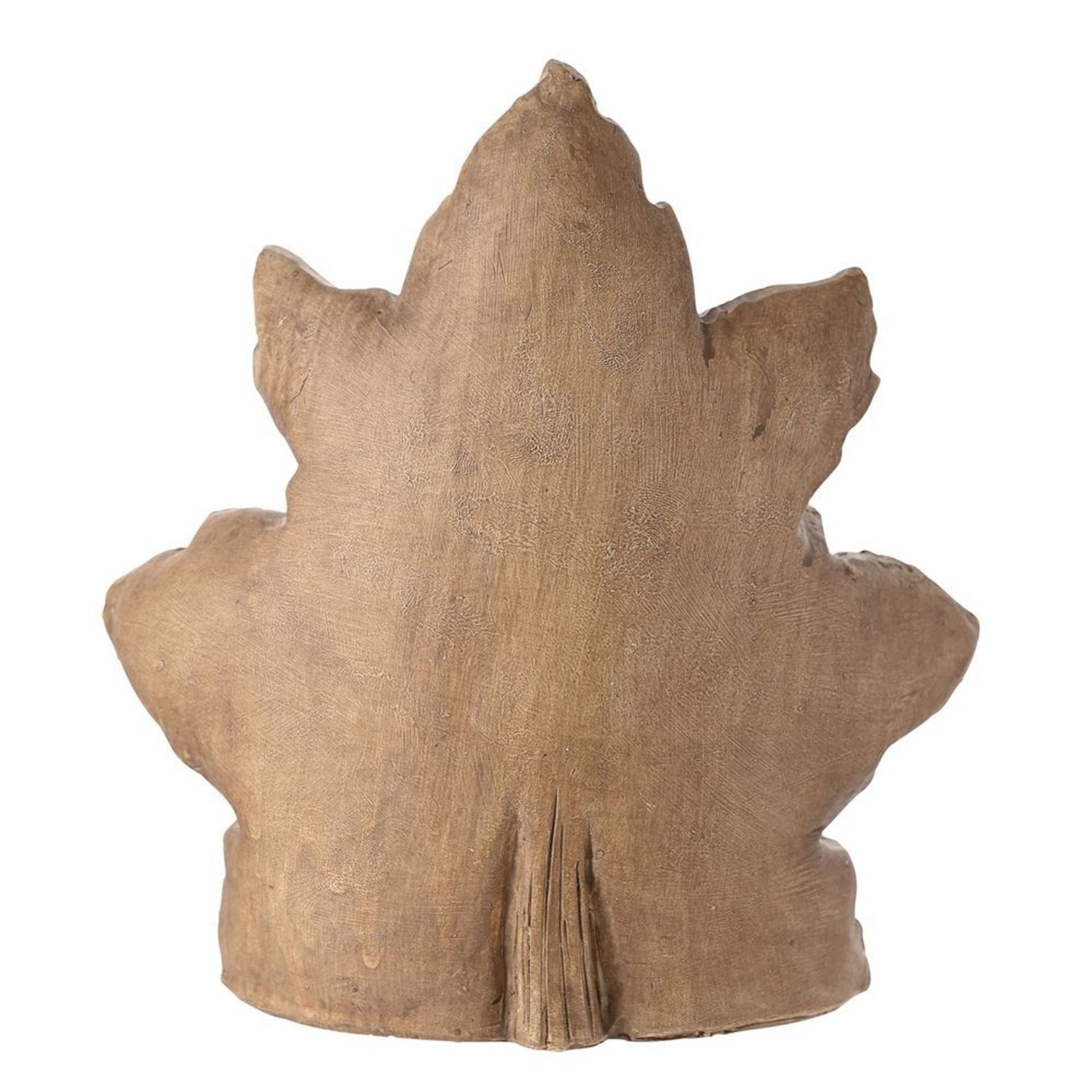 Country Living Medium Wood Effect Resin Leaf Ornament2