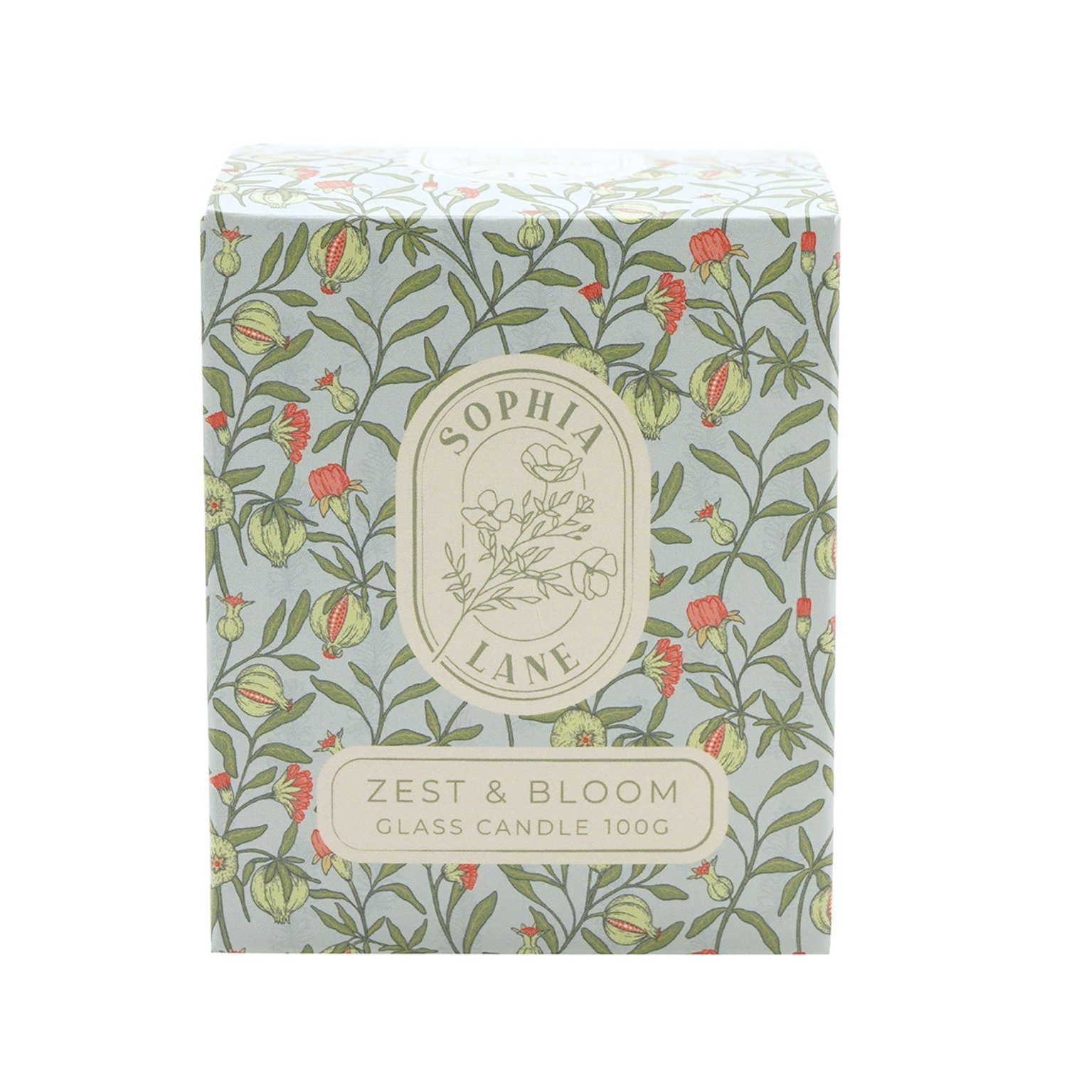 Sophia Lane Zest & Bloom Floral Candle 100g4