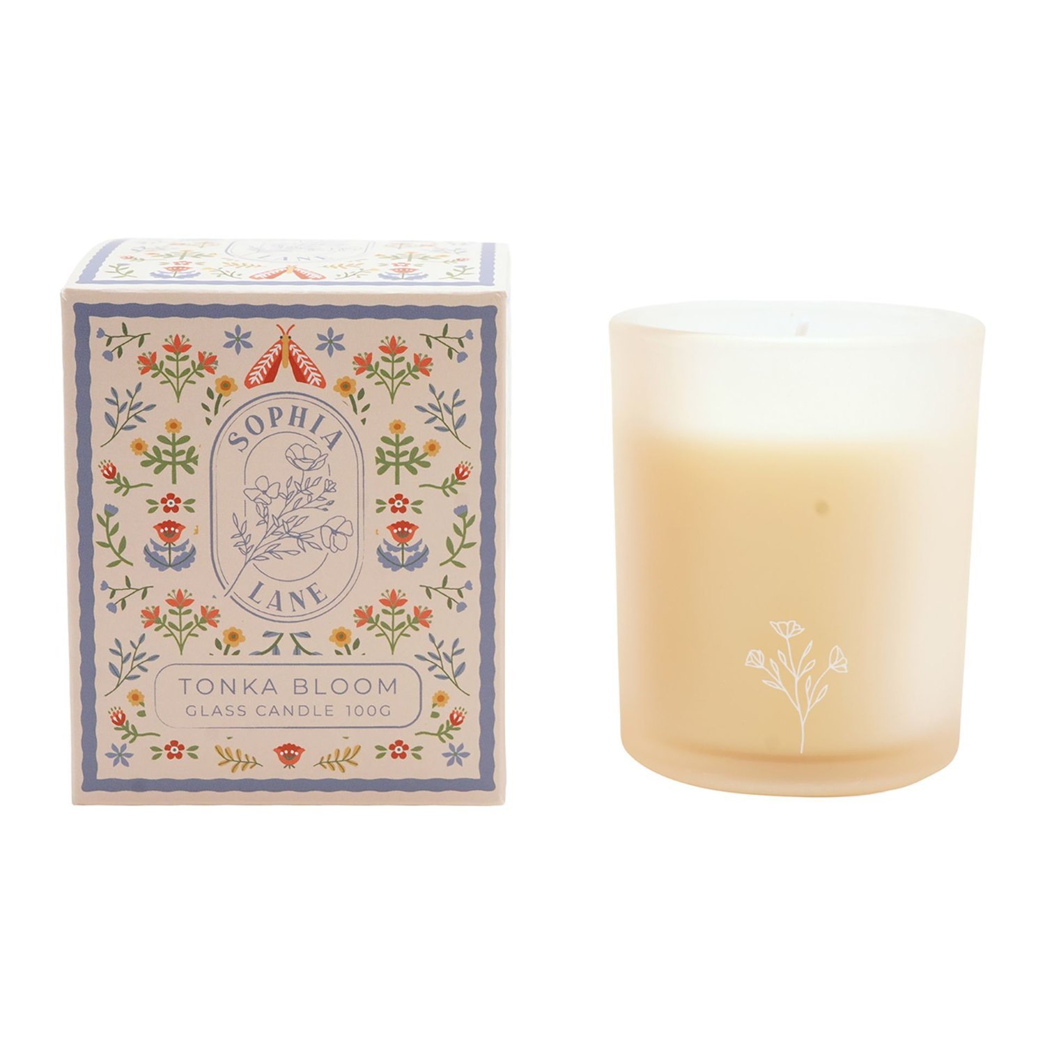 Sophia Lane Tonka Bloom Scented Candle 100g