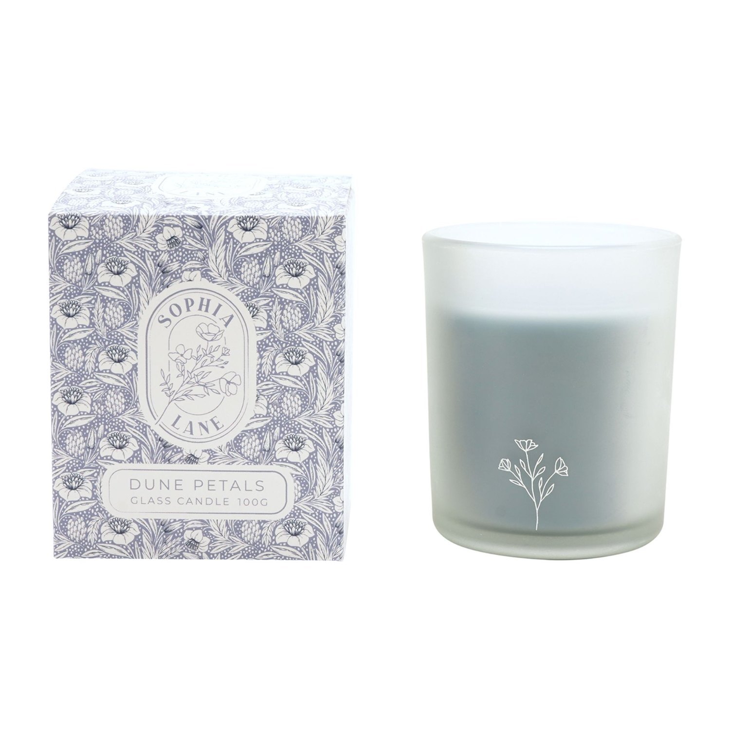 Sophia Lane Dune Petals Floral Candle 100g