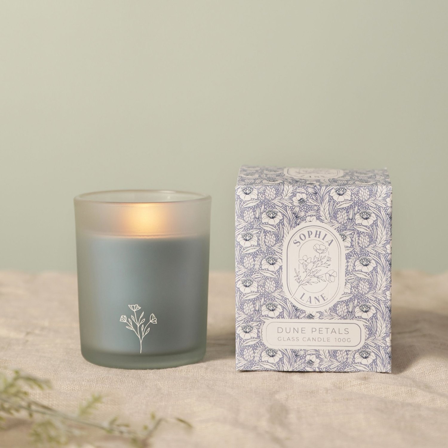 Sophia Lane Dune Petals Floral Candle 100g5