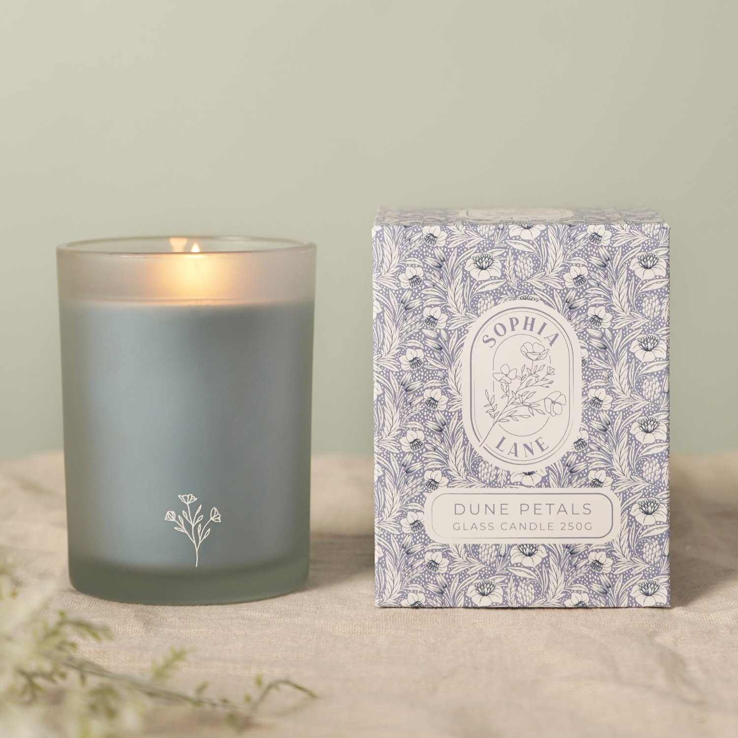 Sophia Lane Dune Petals Floral Candle 250g5