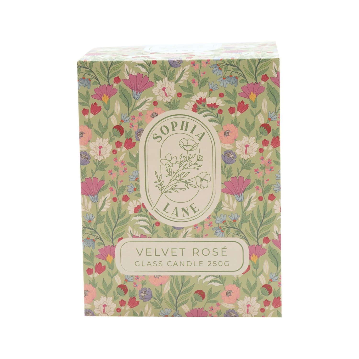 Sophia Lane Velvet Rose Scented Candle 250g4