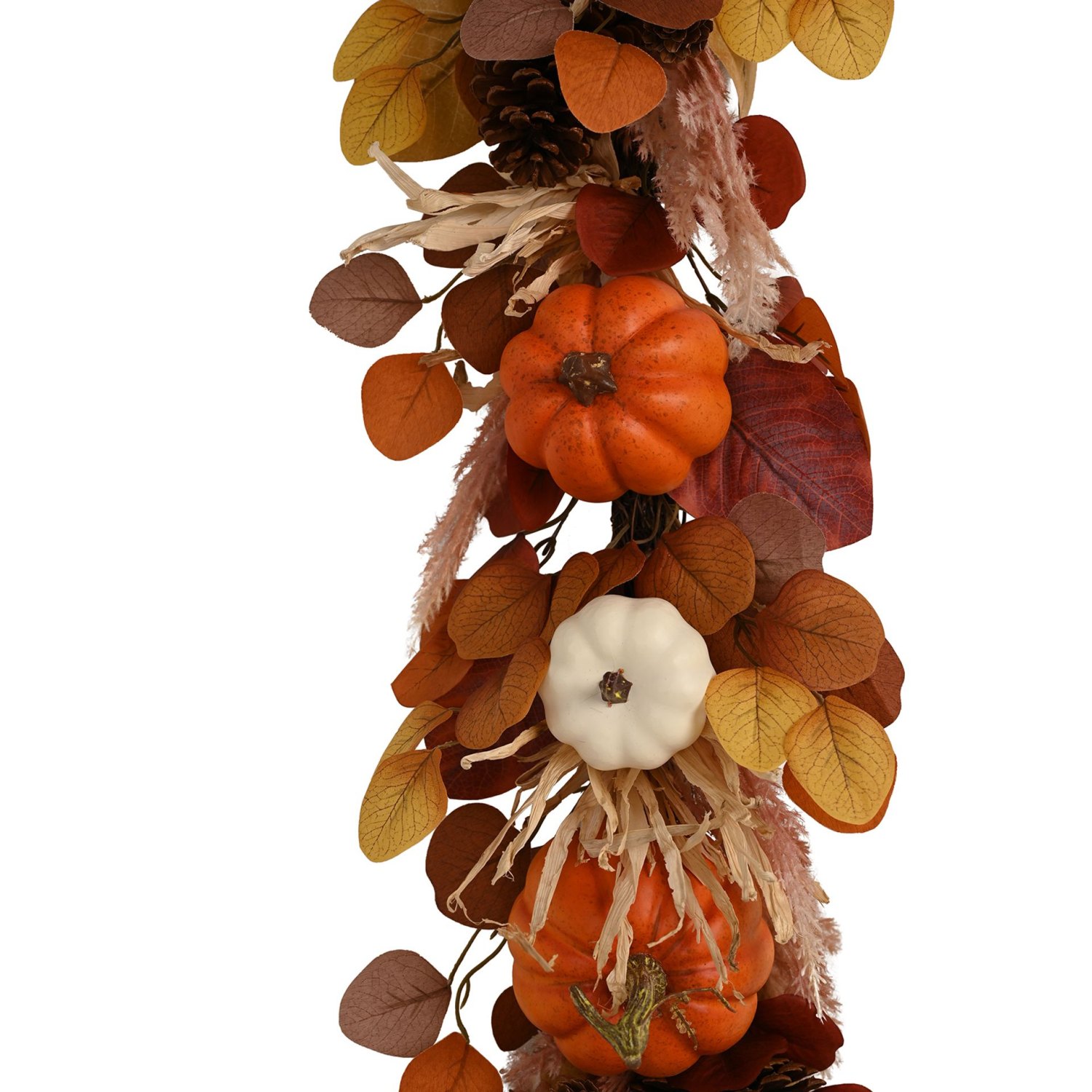 Country Living 6 Foot Autumn Leaf & Berry Garland1