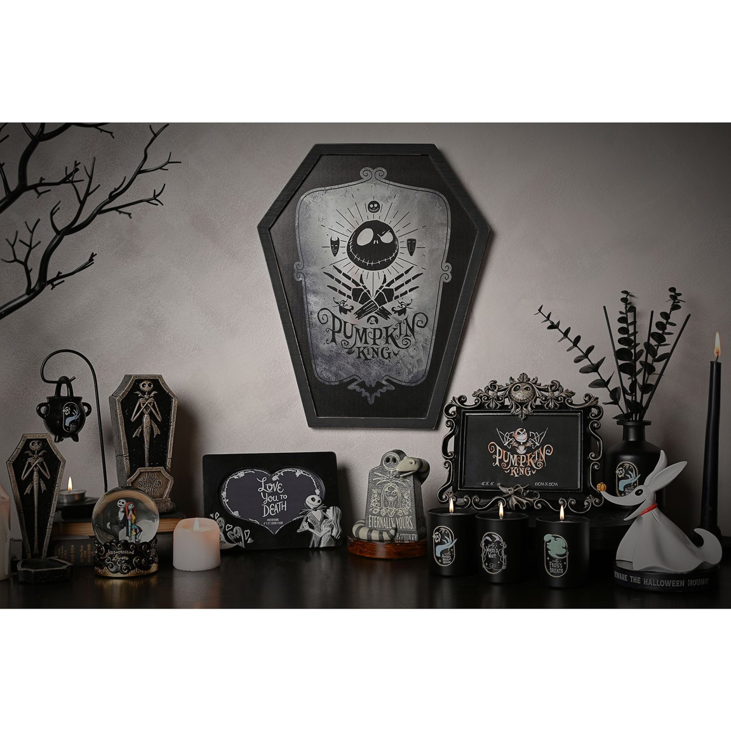 Disney Nightmare Before Christmas Gravestone Backflow Cone Holder6