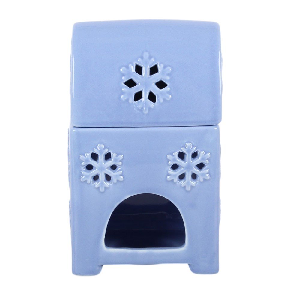 Blue North Pole Postbox Ceramic Oil Burner2
