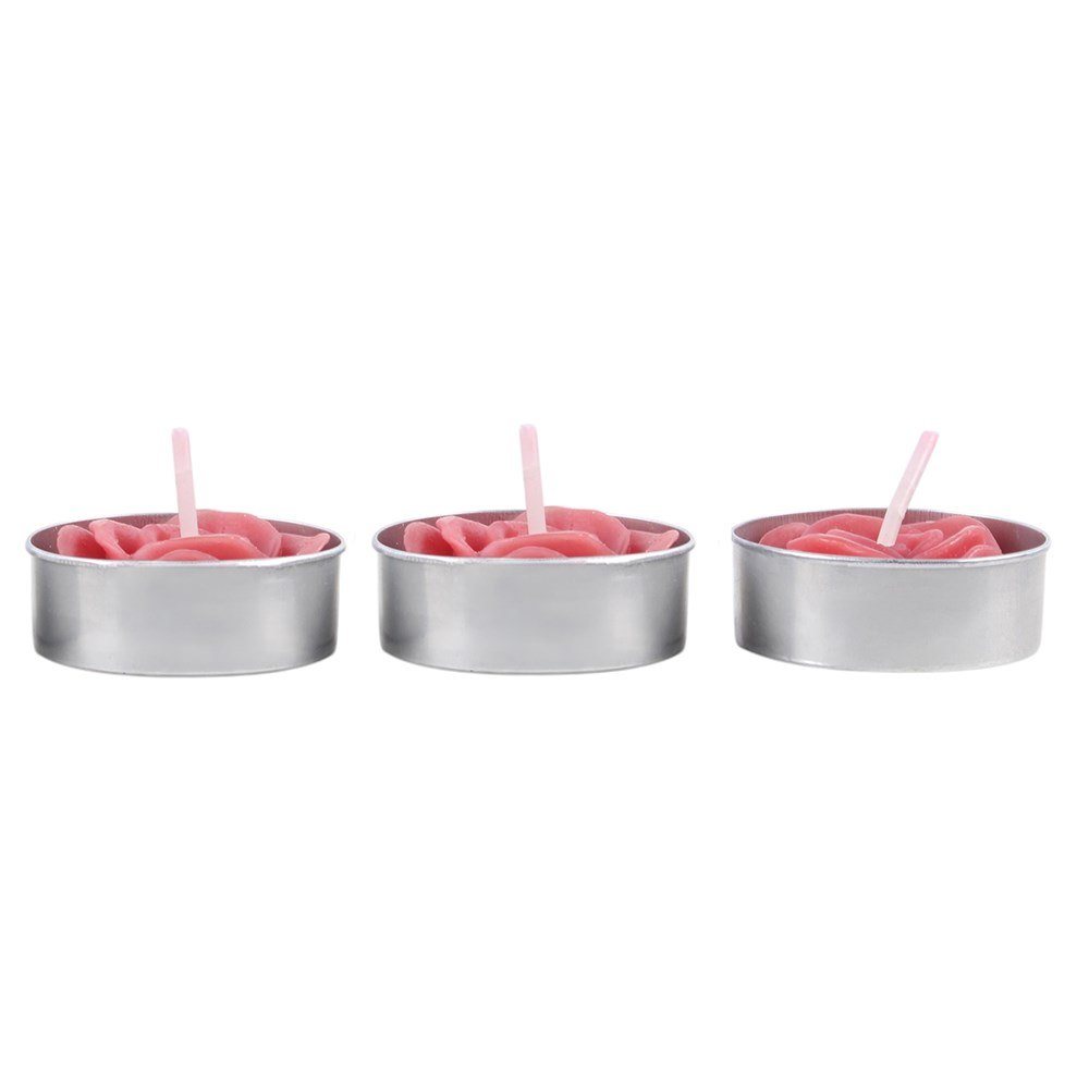 Unscented Red Rose Tealights – Pack of 61