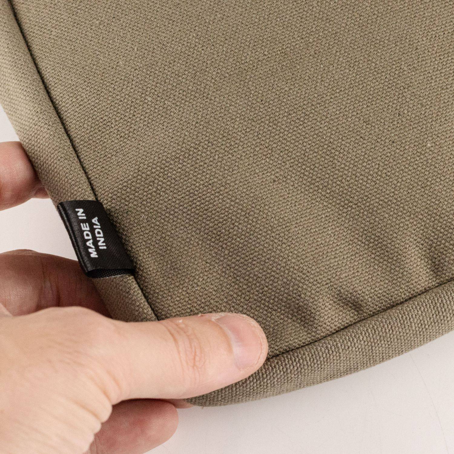Hop Hare Olive Canvas Tablet Pouch3