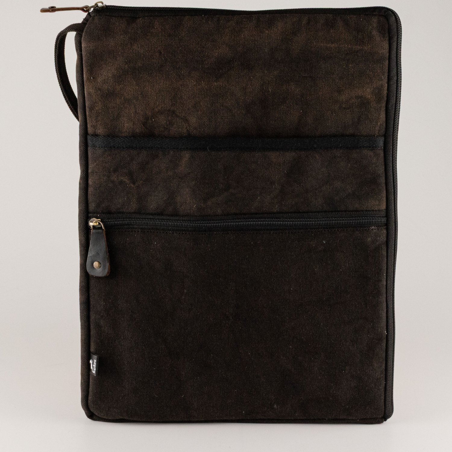 Hop Hare Charcoal Stonewash Large Laptop Pouch3