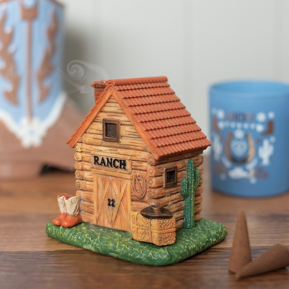 Western Ranch Incense Cone Holder4