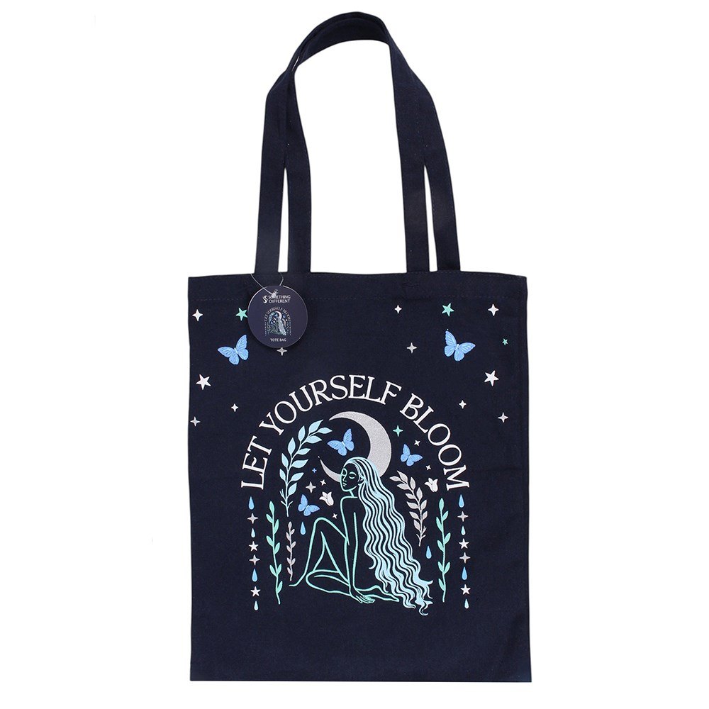Blue Moon Goddess Tote Bag
