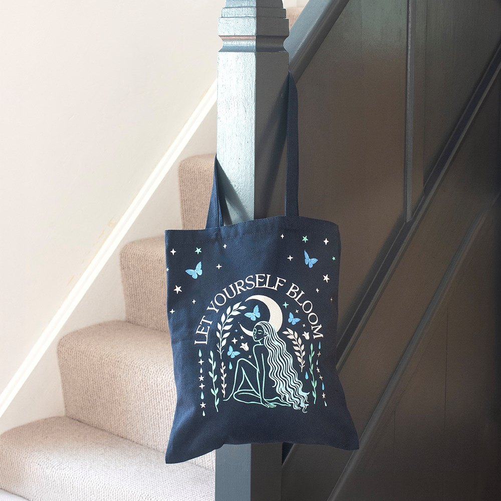 Blue Moon Goddess Tote Bag3