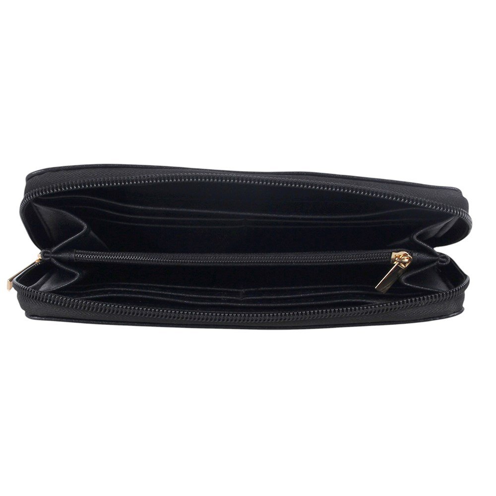 Everlasting Love Rose and Sword Zip Wallet2