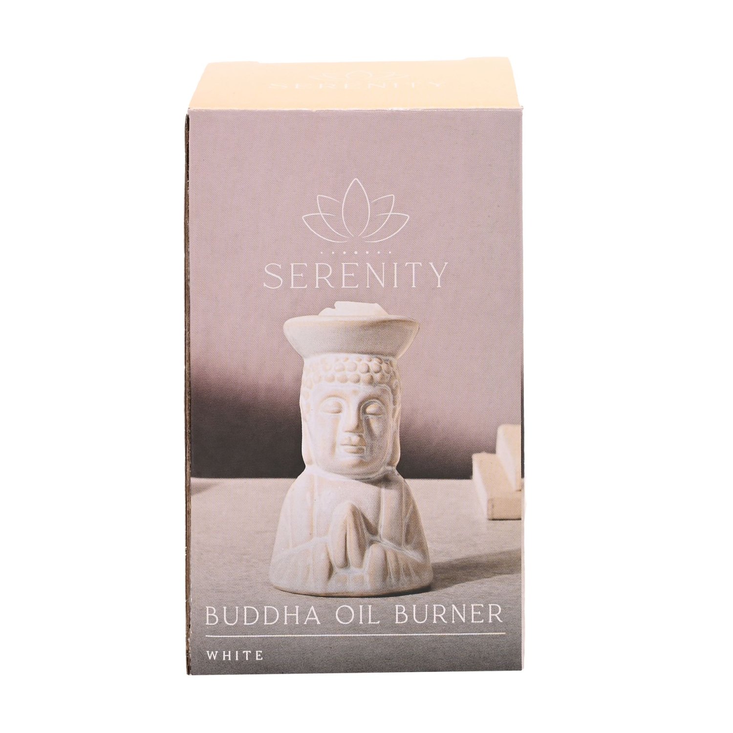 Serenity White Buddha Oil Burner3