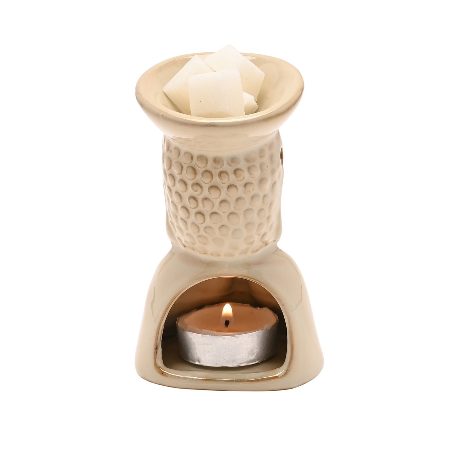 Serenity Cream Buddha Oil Burner1