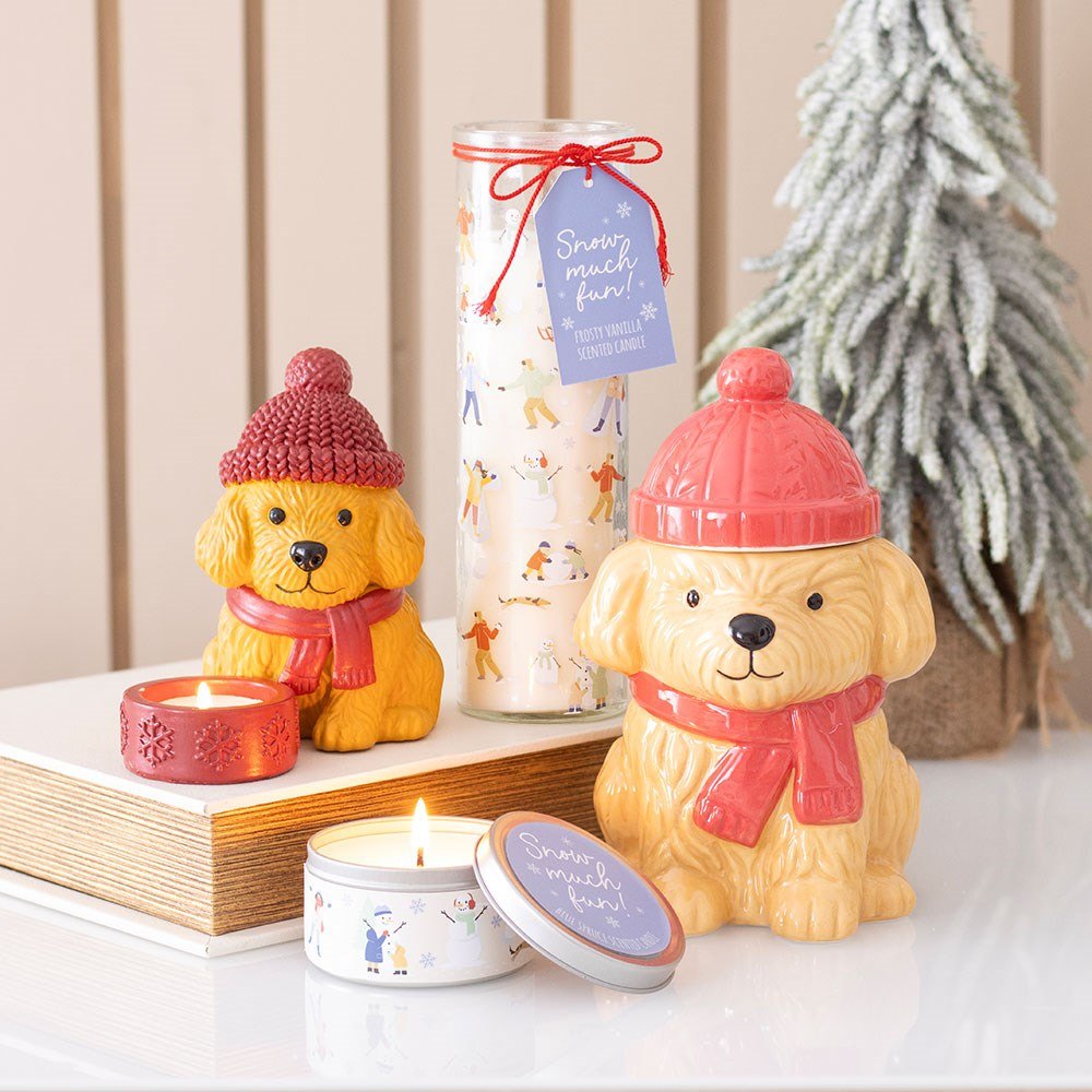 Snow Much Fun Frosty Vanilla Tube Candle4