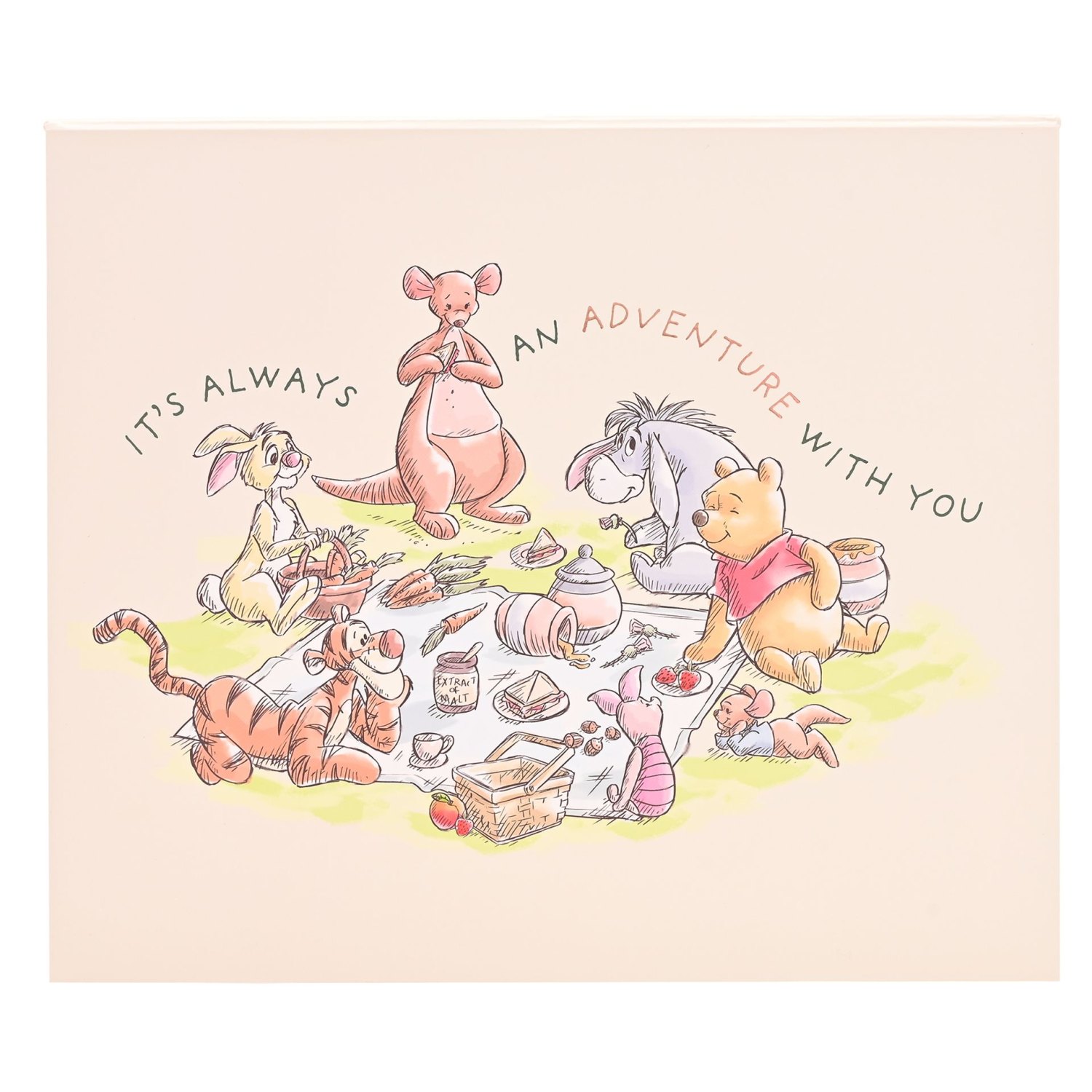 Disney Winnie the Pooh Keepsake Box with 12 Milestone Cards4