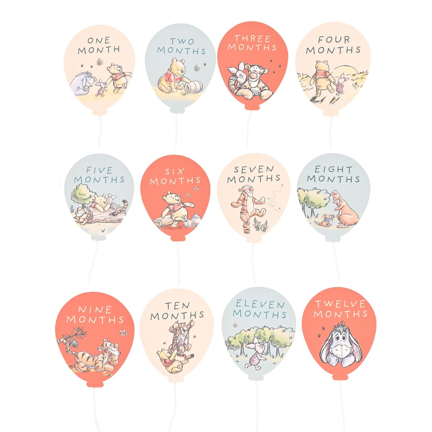 Disney Winnie the Pooh Milestone Album with 30 Cards3