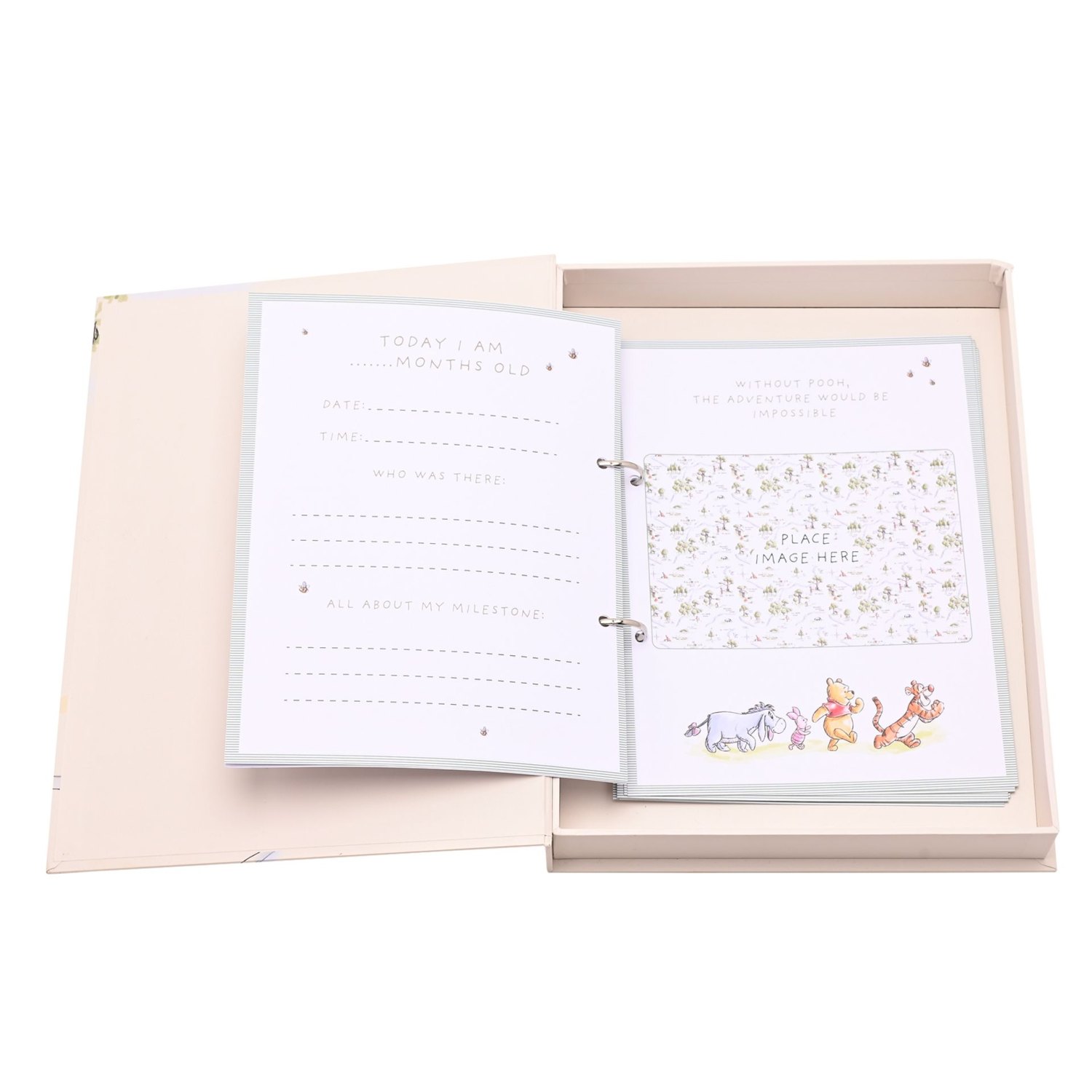Disney Winnie the Pooh Milestone Album with 30 Cards4