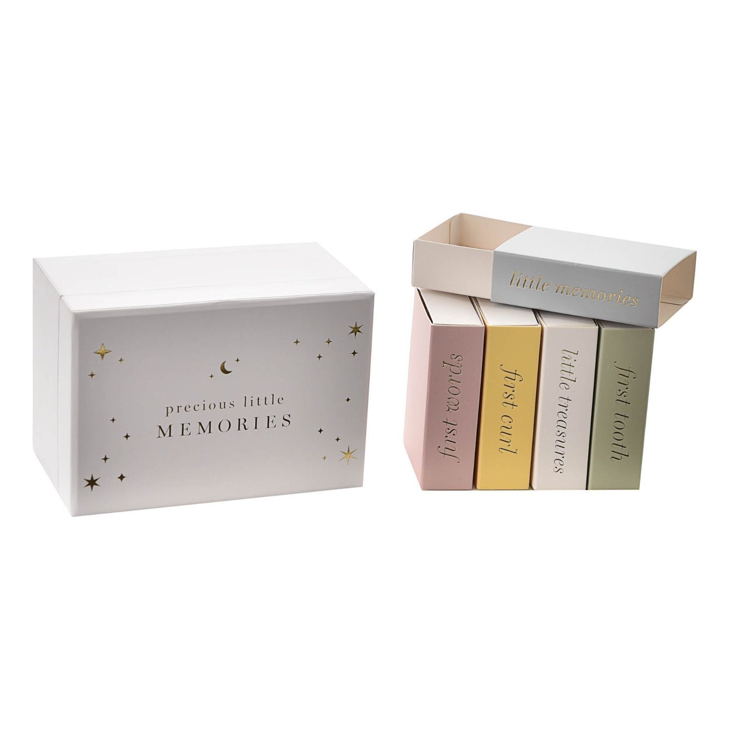 Bambino by Juliana Keepsake Box with 5 Mini Matchboxes
