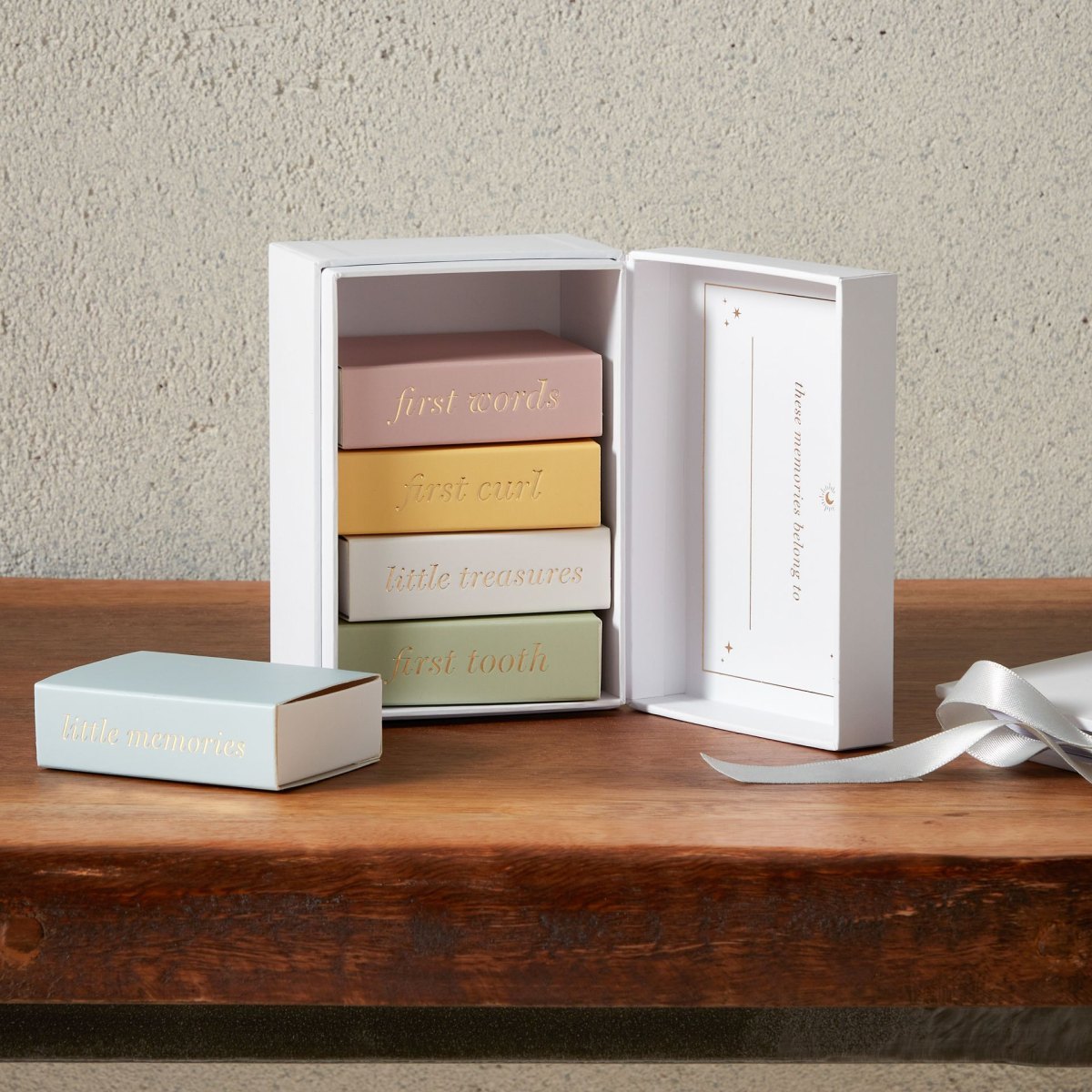 Bambino by Juliana Keepsake Box with 5 Mini Matchboxes4