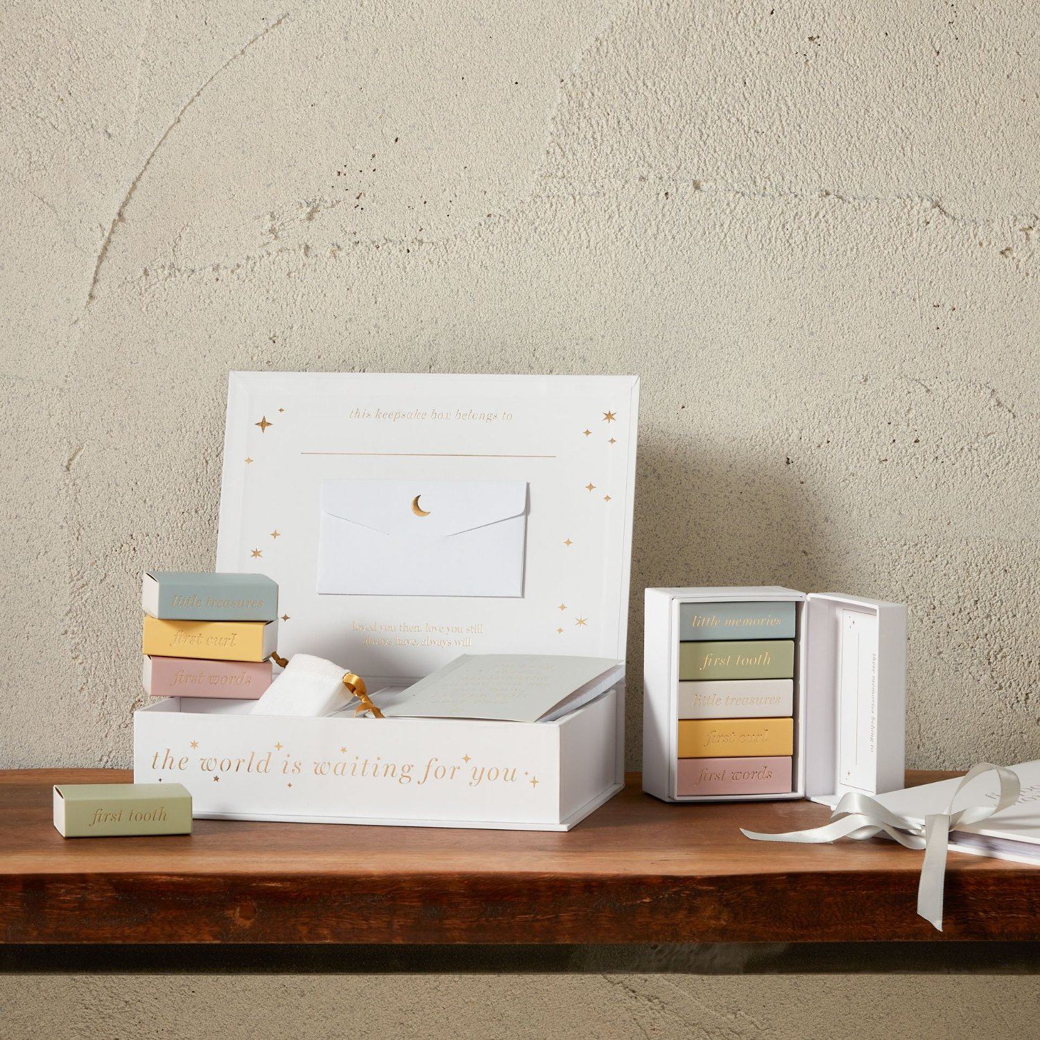 Bambino by Juliana Keepsake Box with 5 Mini Matchboxes5