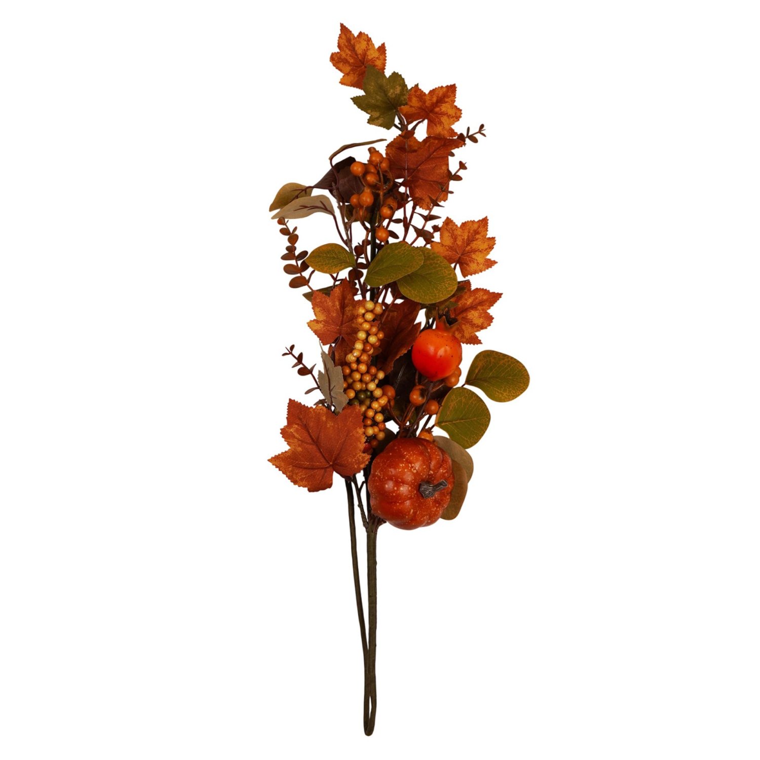 Country Living Autumn Foliage and Pumpkin Spray – 80cm