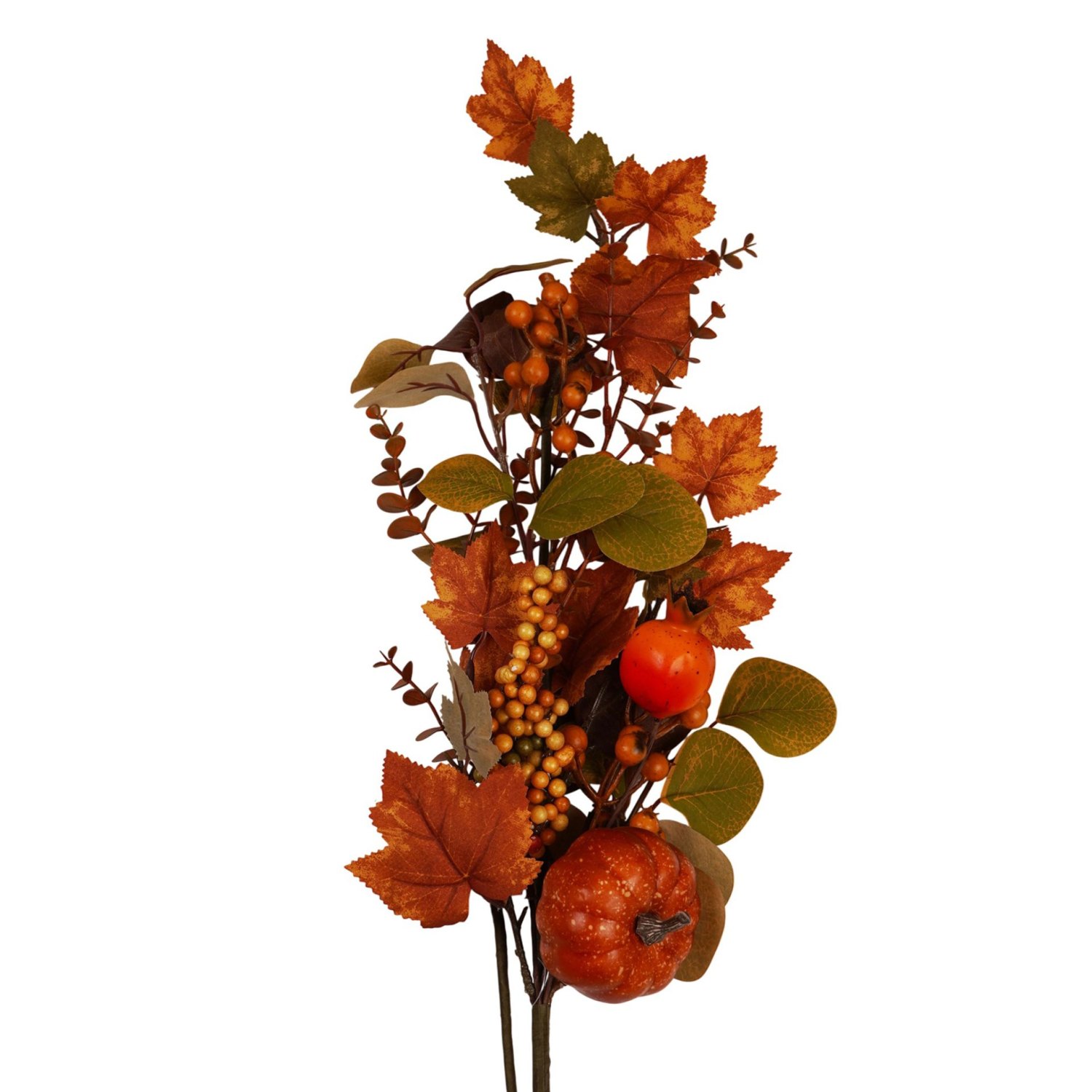 Country Living Autumn Foliage and Pumpkin Spray – 80cm1